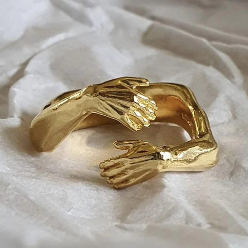 925 Silver 'Embrace' Ring - Image 3