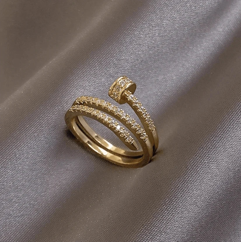 Adjustable Athena Pin Ring - Image 4