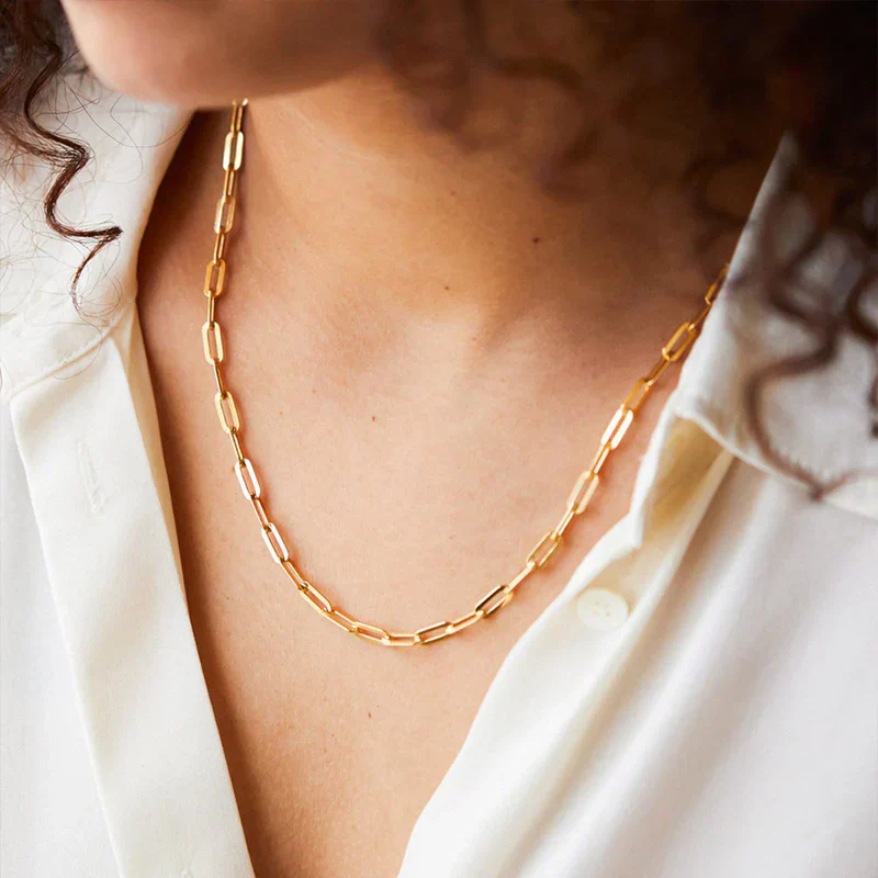 Archen Elegant Chain Necklace | Gold - Image 3