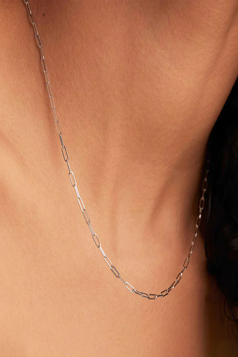 Archen Elegant Chain Necklace | White Gold - Image 2