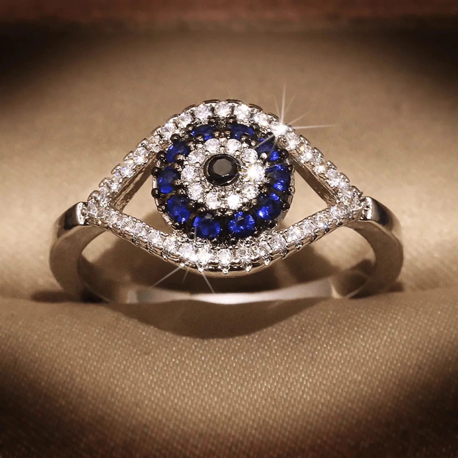 Blessed Evil Eye Ring Roxxe - Image 3
