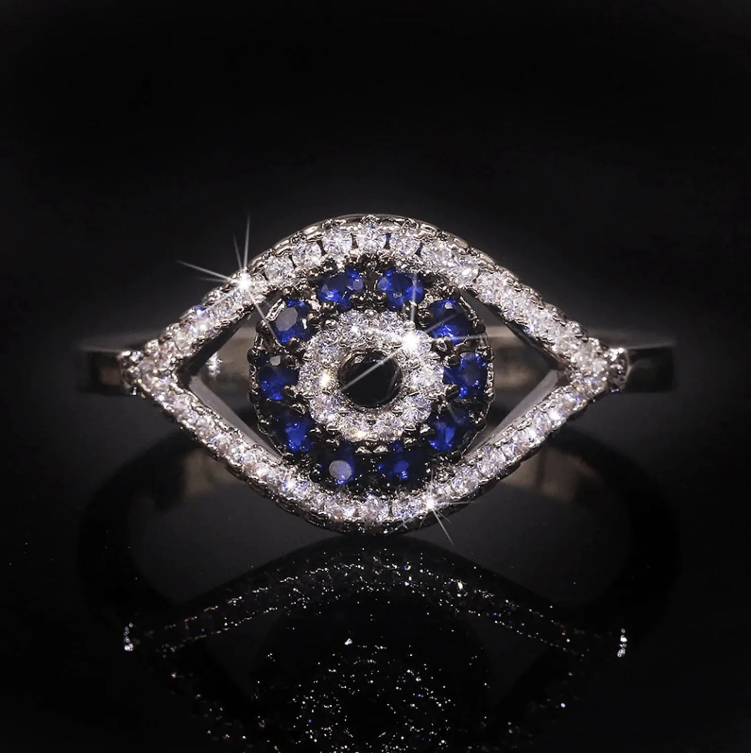 Blessed Evil Eye Ring Roxxe - Image 4