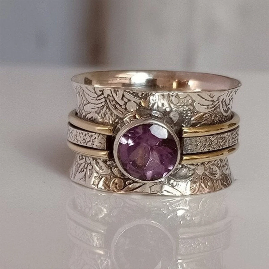 Bohemian Meditation Crystal Ring - Image 4