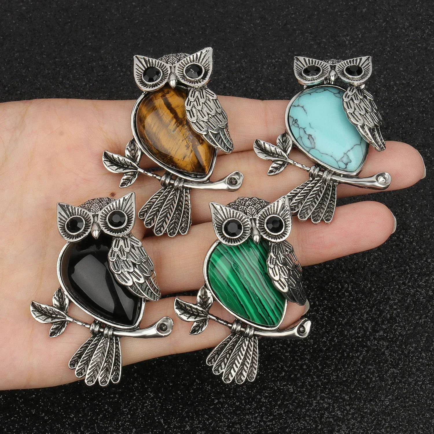 Crystal Owl Wisdom Pendant Necklace - Image 5