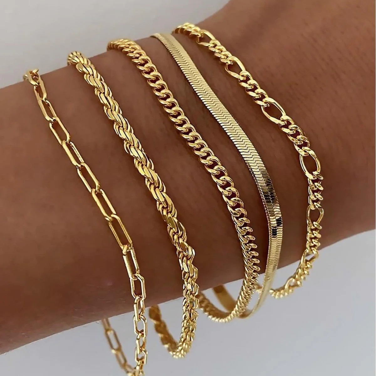Ellis Renner Bracelet Set | White Gold - Image 3