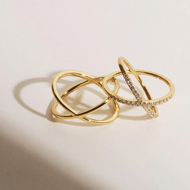 Eva's Harmony Gold Ring