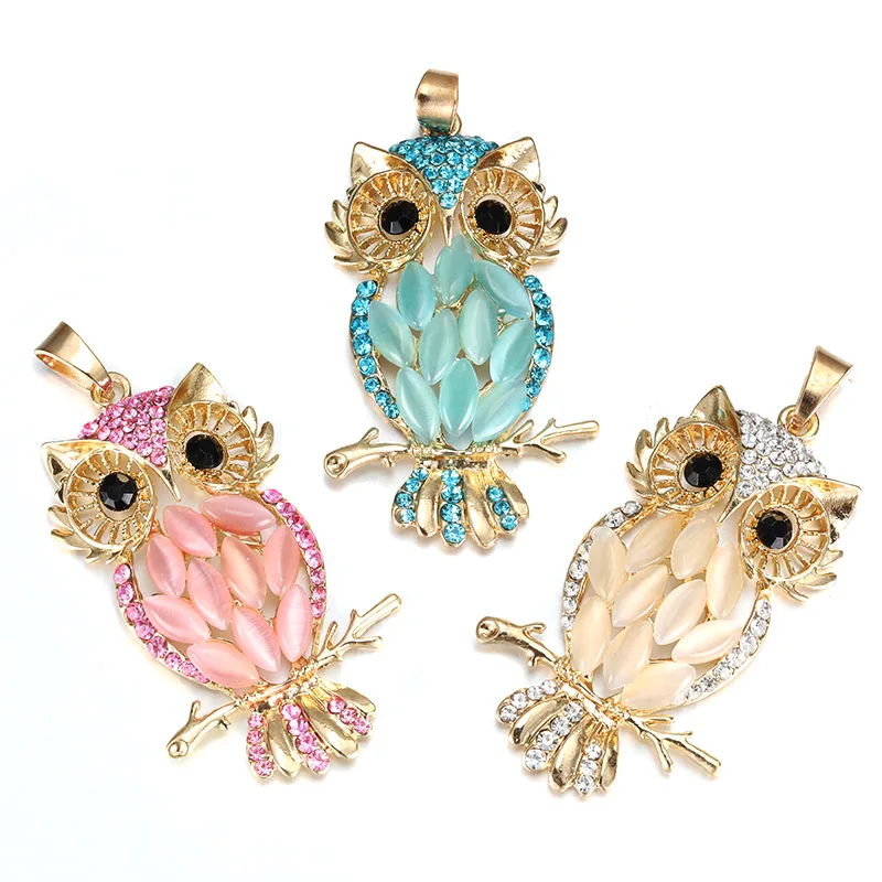Golden Owl Necklace - Image 4