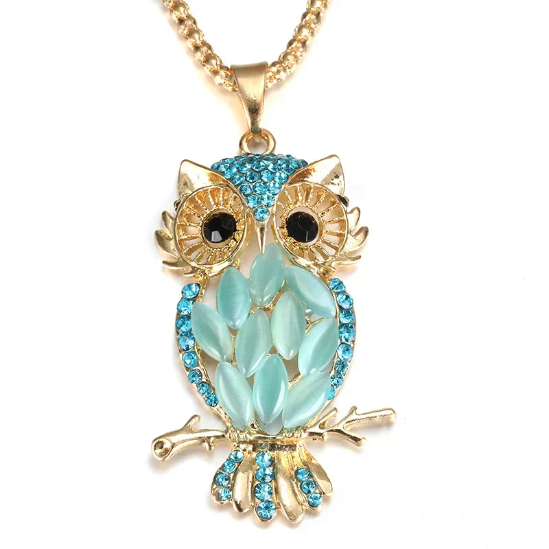 Golden Owl Necklace - Image 7
