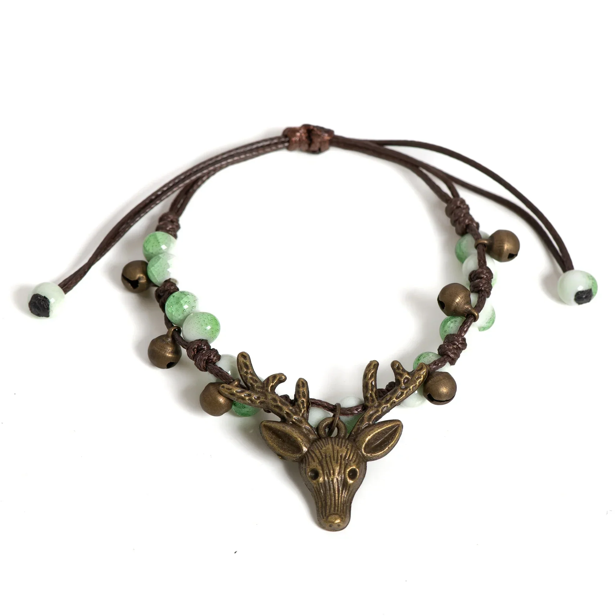 Handcrafted Ceramic Fawn Charm Bracelet - Image 4