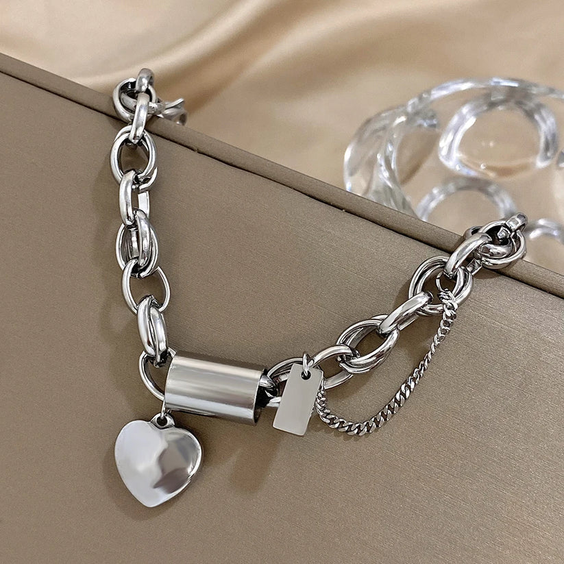 Heartened Chunky Bracelet | Gold - Image 5