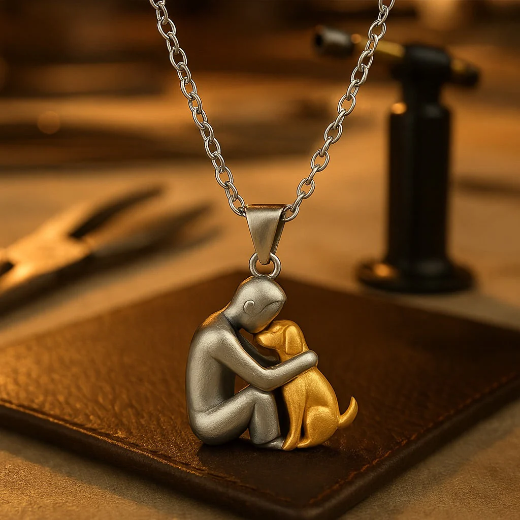 Hug Pendant Necklace - Image 5