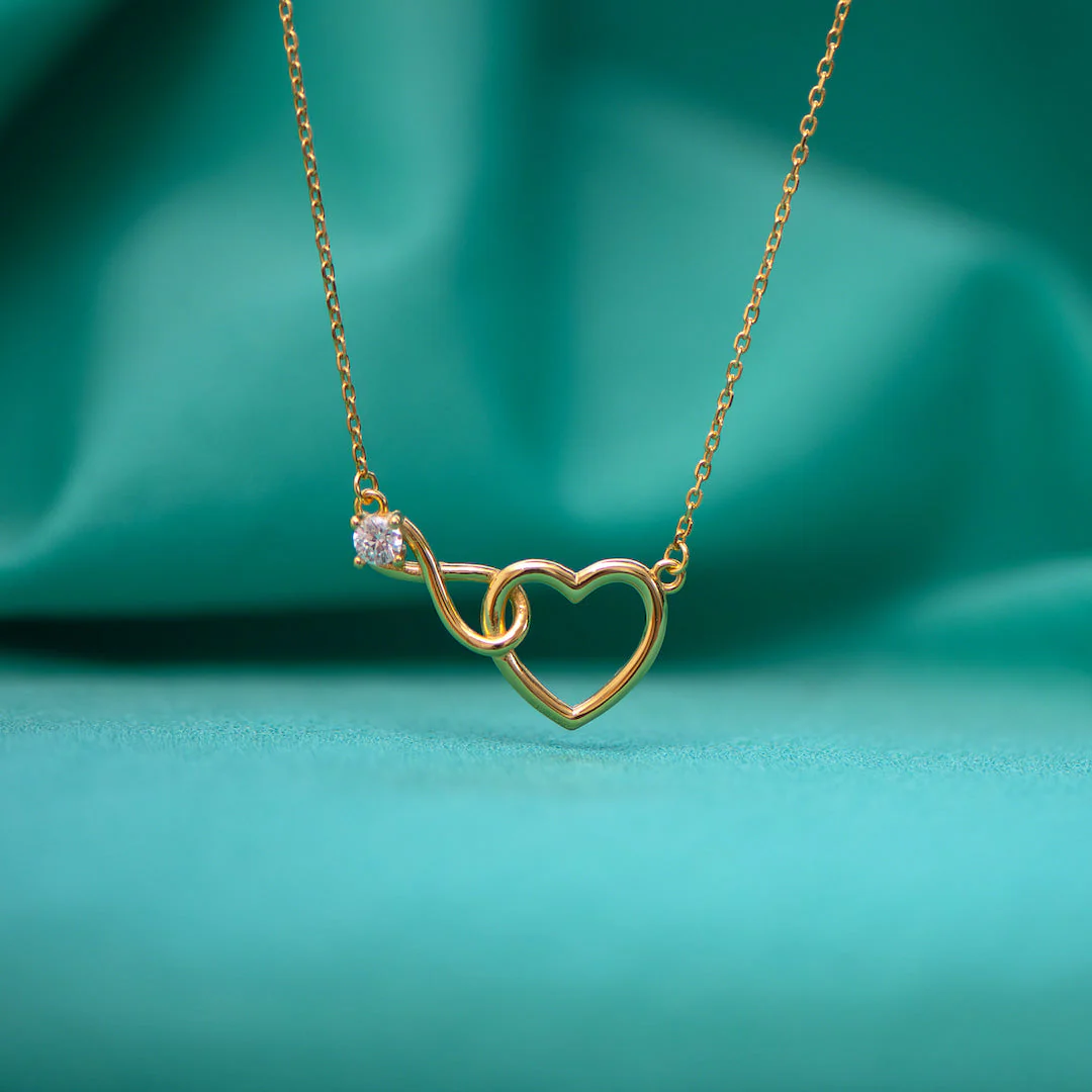 Infinity Heart Necklace - Image 4
