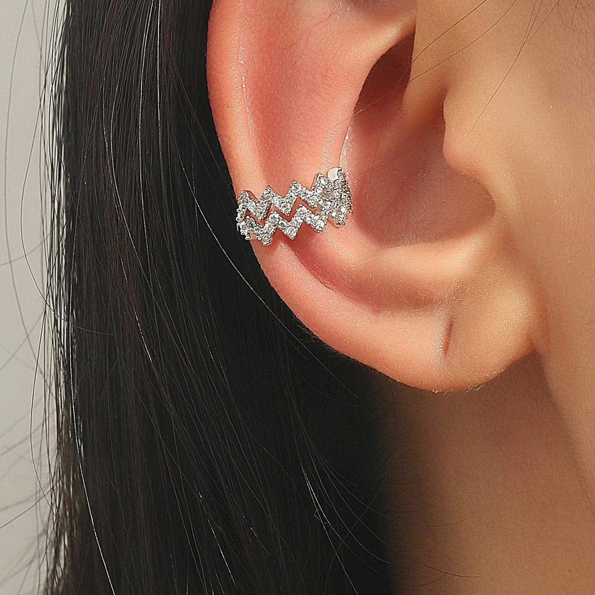 Jessie Zigzag Fist Earrings