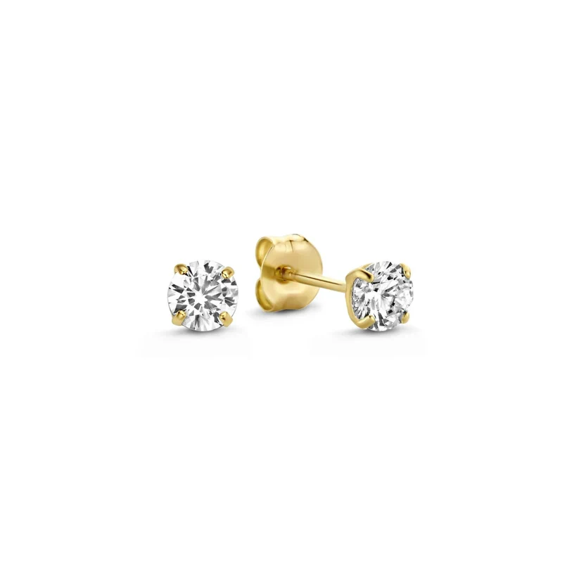 Larmes de Lune Stone Earrings Set | Golden - Image 5