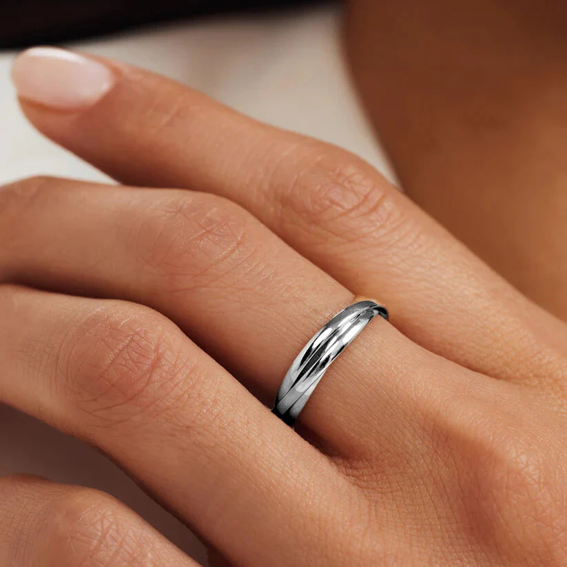 Lena Trielle Ring | White Gold - Image 2