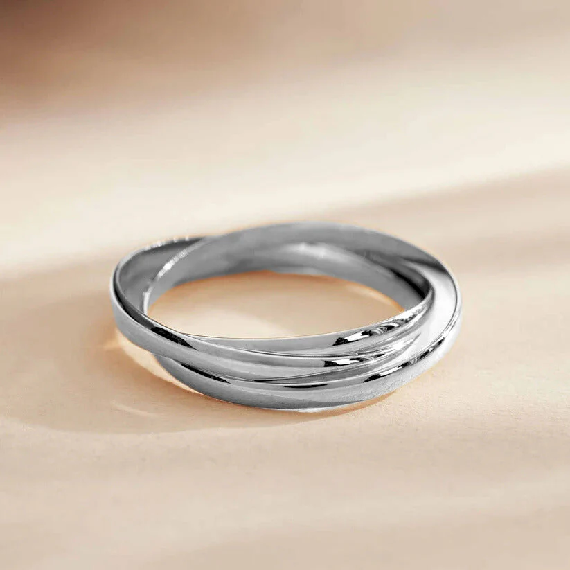 Lena Trielle Ring | White Gold - Image 3