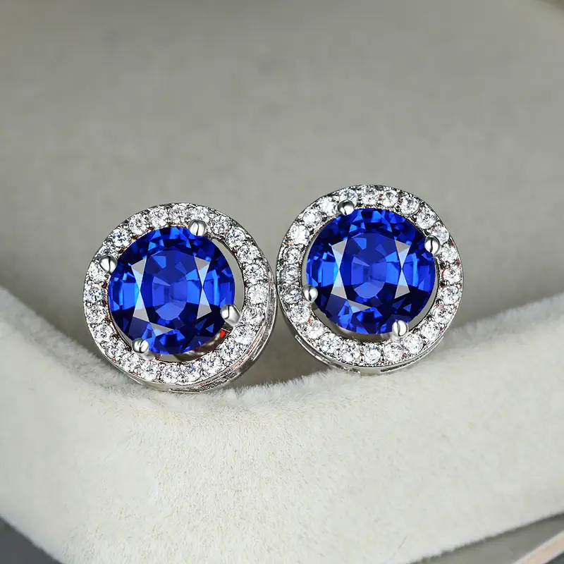 Lucia Celestine Earrings | White Gold