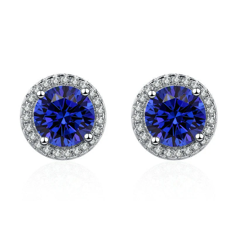 Lucia Celestine Earrings | White Gold - Image 2
