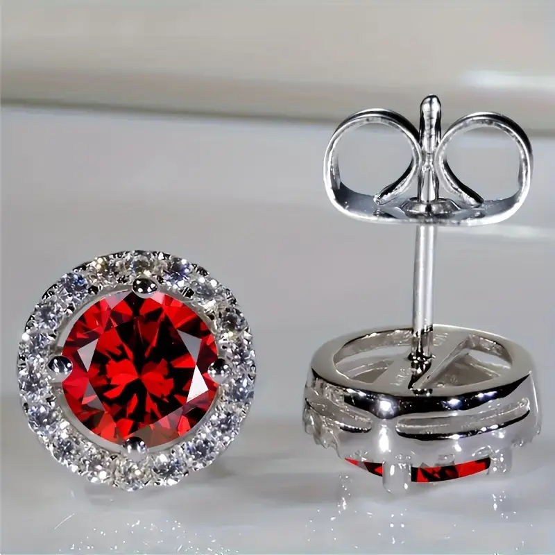 Lucia Rosavelle Earrings | White Gold - Image 2