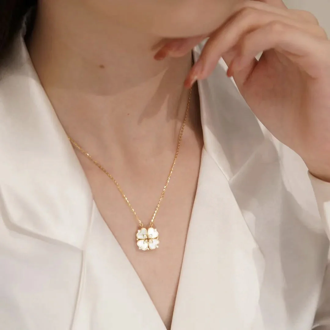 Musical Clover Necklace - Image 3