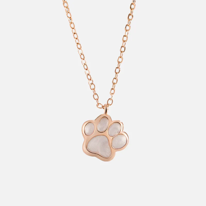 Necklace with Paw Charm - Image 2
