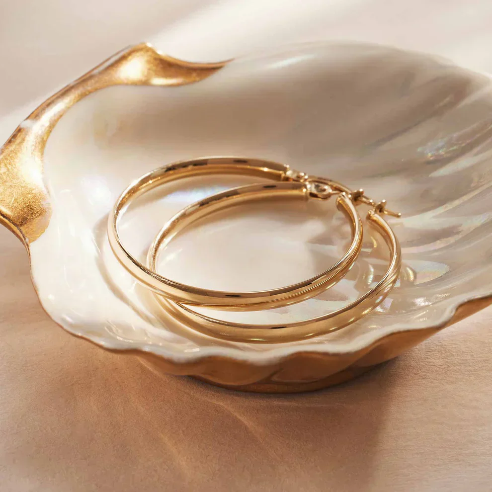 Noa Serane Earrings | White Gold - Image 3