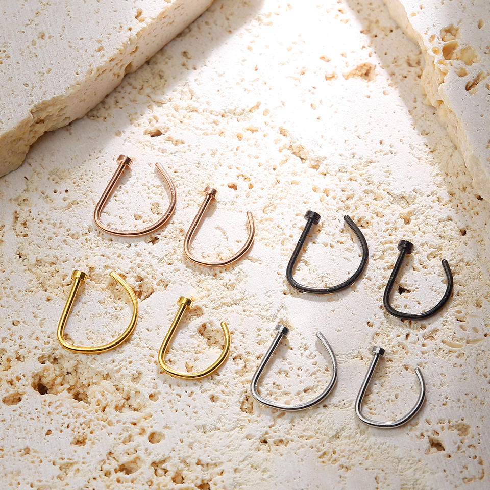Non-Piercing Nose Stud - Image 3