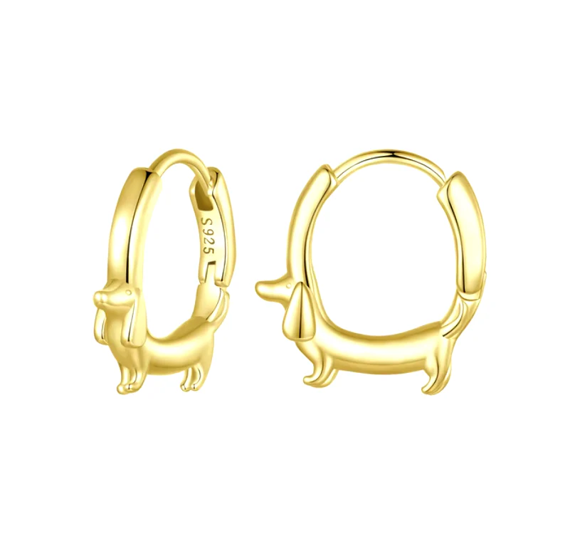 Precious Dachshund Hoops - A Pup Mom's Treasure - Image 3