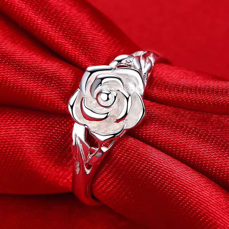 Purity Ivory Rose Ring - Image 3