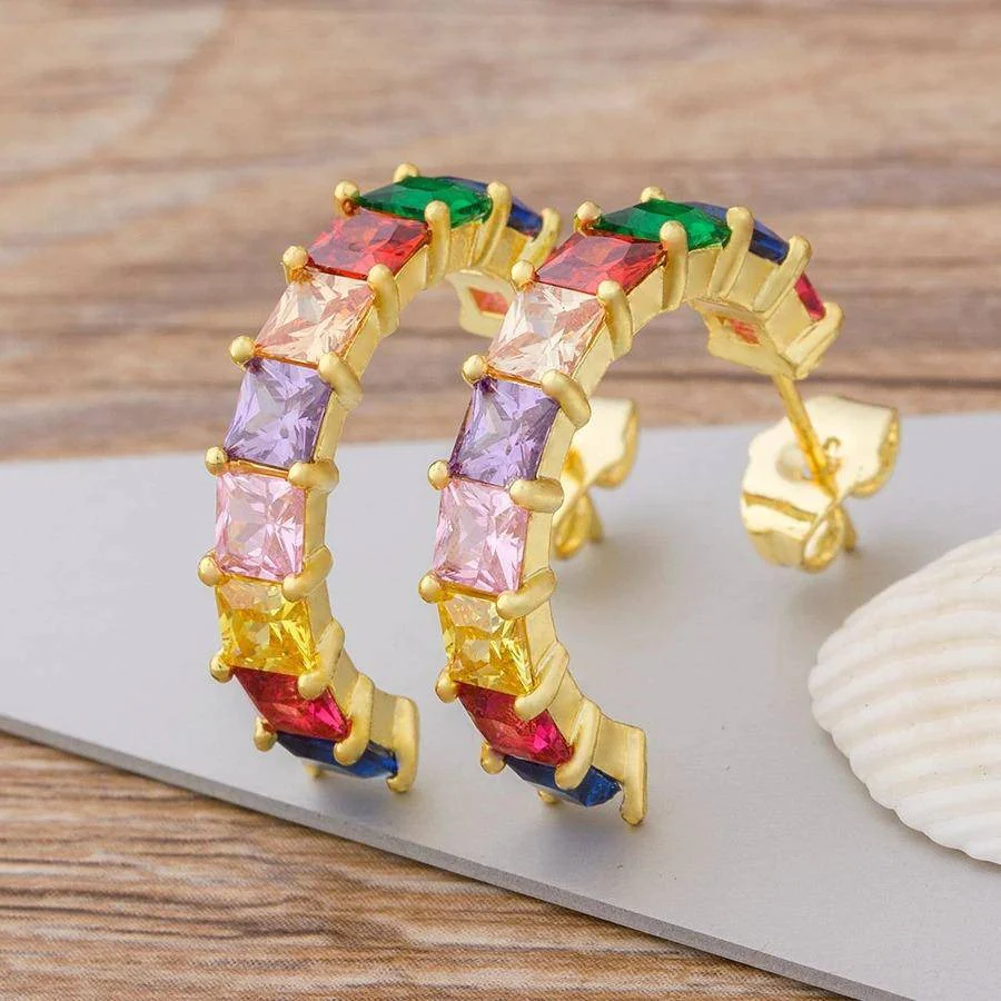 Rainbow Earrings - Image 3