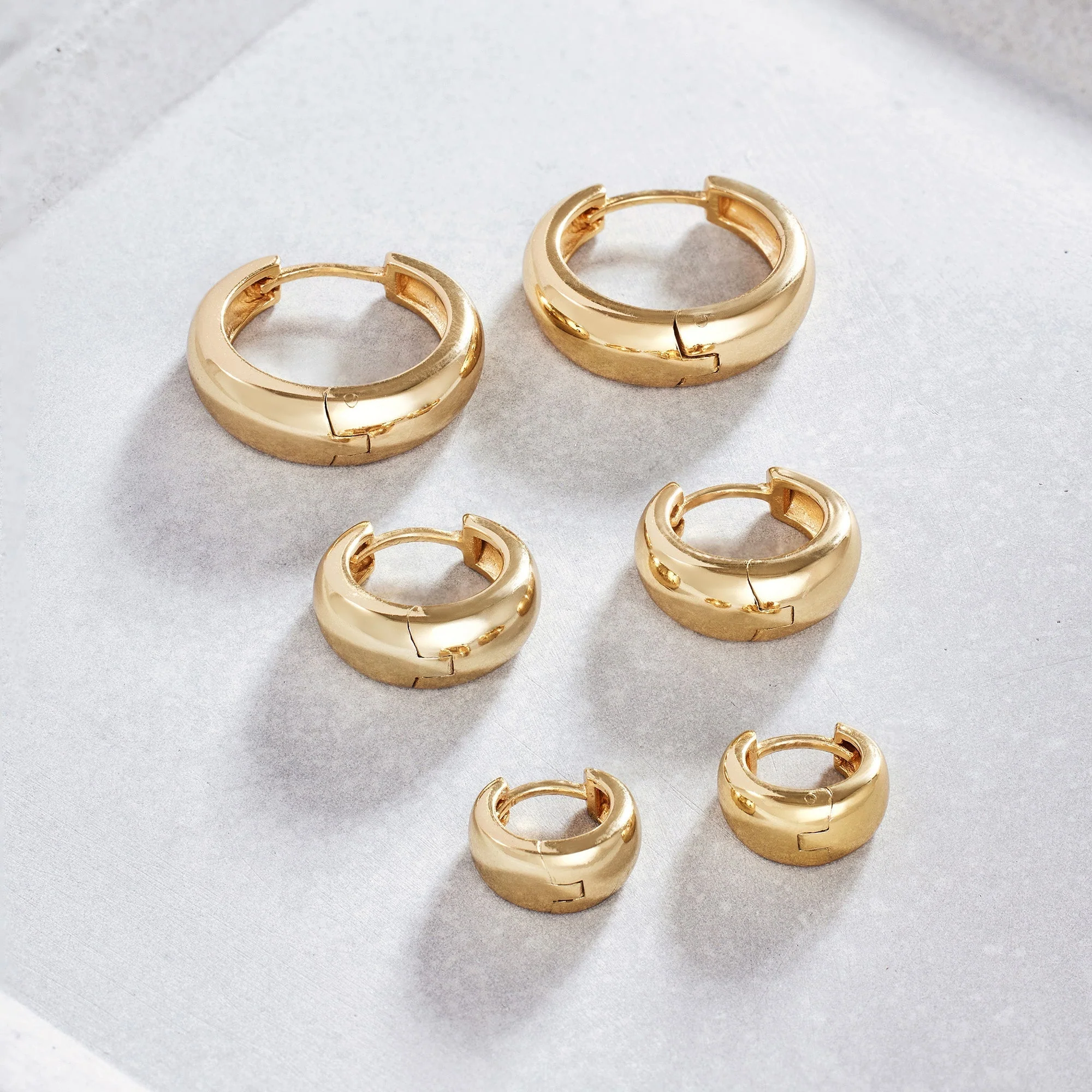 Rue Statement Hoops | Gold - Image 5