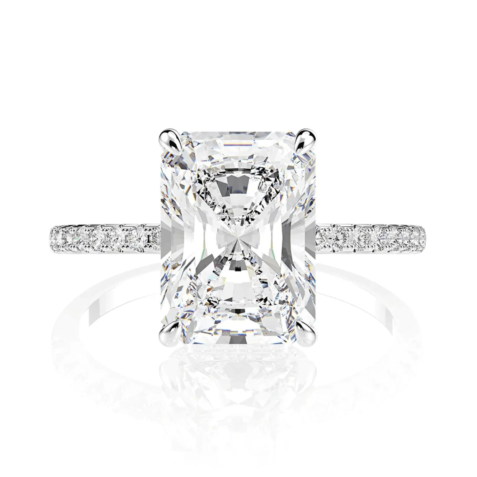 Sophy Emerald Cut Ring - Image 3