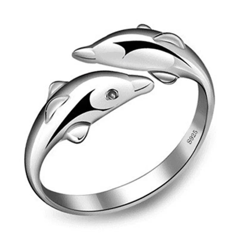 Sterling Silver Dolphin Jewelry Set - Image 4