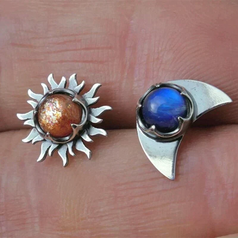 Sun Moon Earrings - Image 2