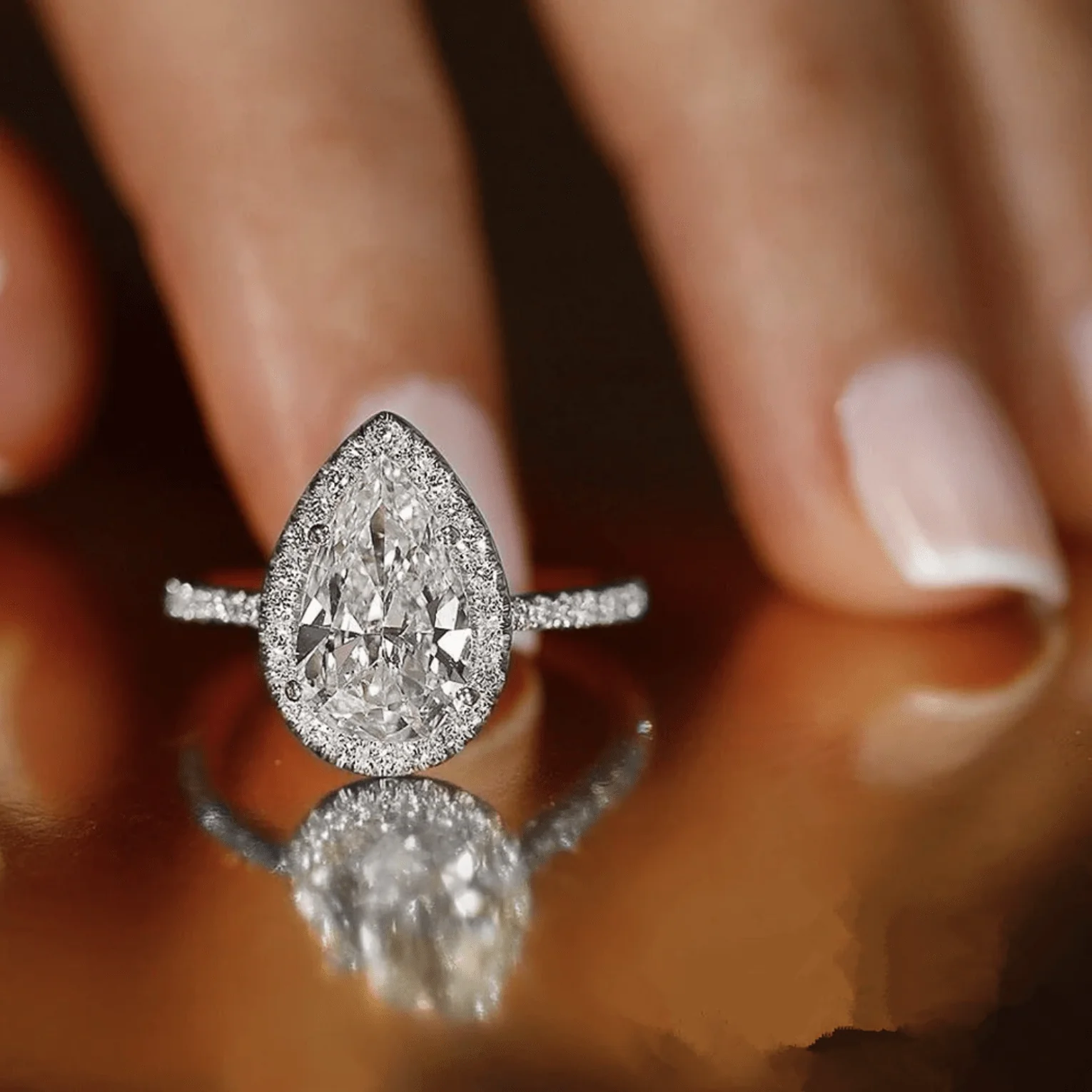 Talia Pear-Shaped Ring