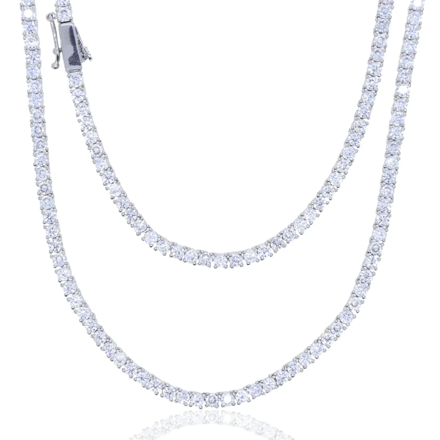 Tennis Chain Necklace - Image 2
