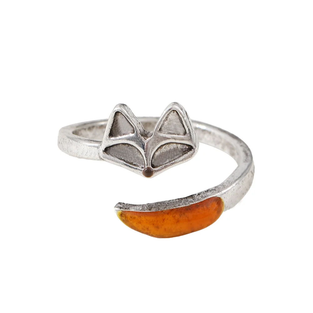 Vintage Fox Spirit Ring - Image 5