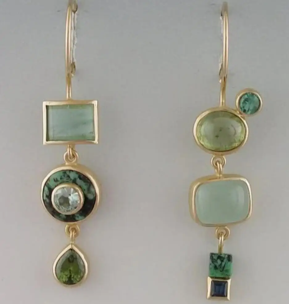Vintage Green Earrings