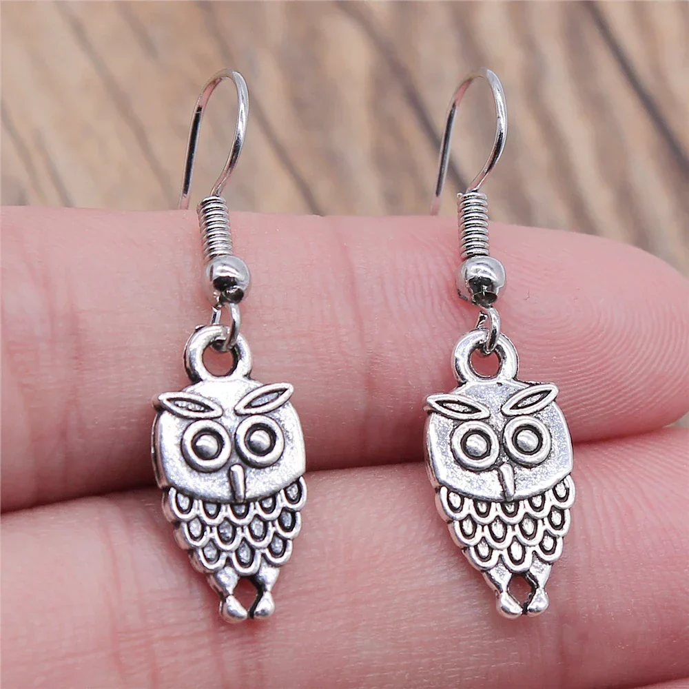 Vintage Owl Bohemian Dangle Earrings - Image 12