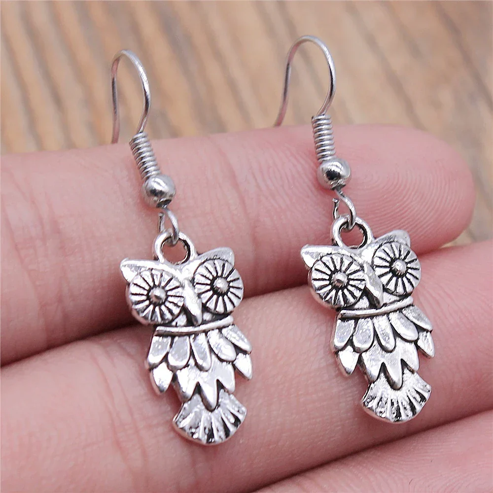Vintage Owl Bohemian Dangle Earrings - Image 13